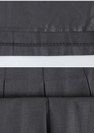 Sensible Pleats Long Skirt