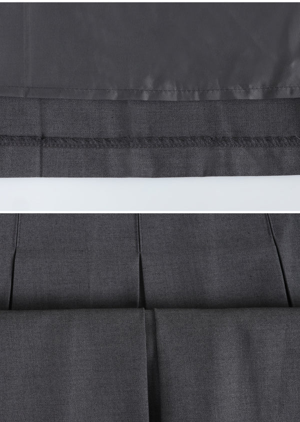 Sensible Pleats Long Skirt