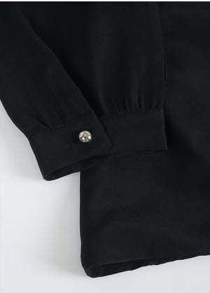 Serena One-off Shoulder Blouse-Dot Rap Skirt Setup
