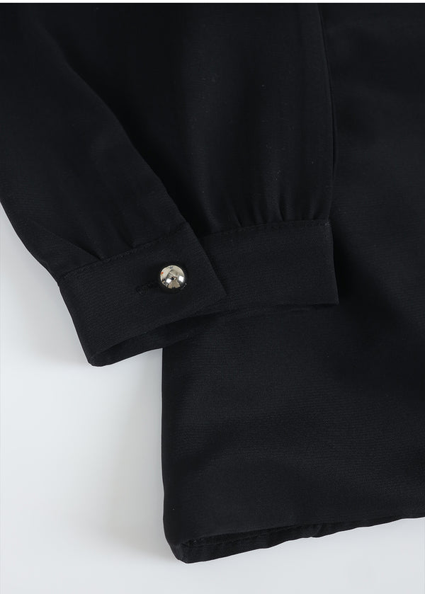 Serena One-off Shoulder Blouse-Dot Rap Skirt Setup