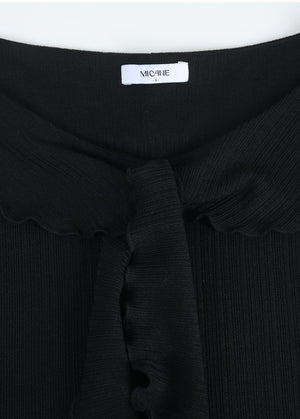 Sharaz Frill Lace Tee