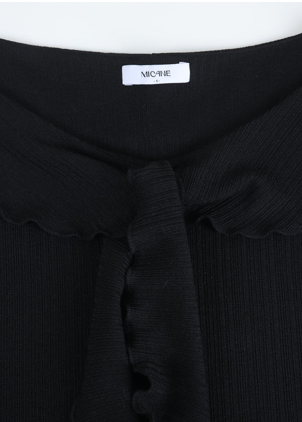 Sharaz Frill Lace Tee