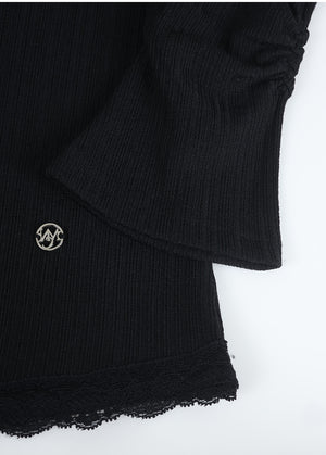 Sharaz Frill Lace Tee