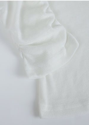 Sola Dot Frill Sleeveless-T-shirt Setup