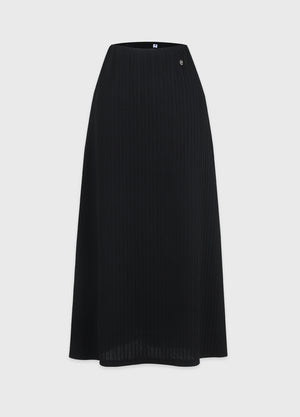 Solen Wrinkle Long Skirt