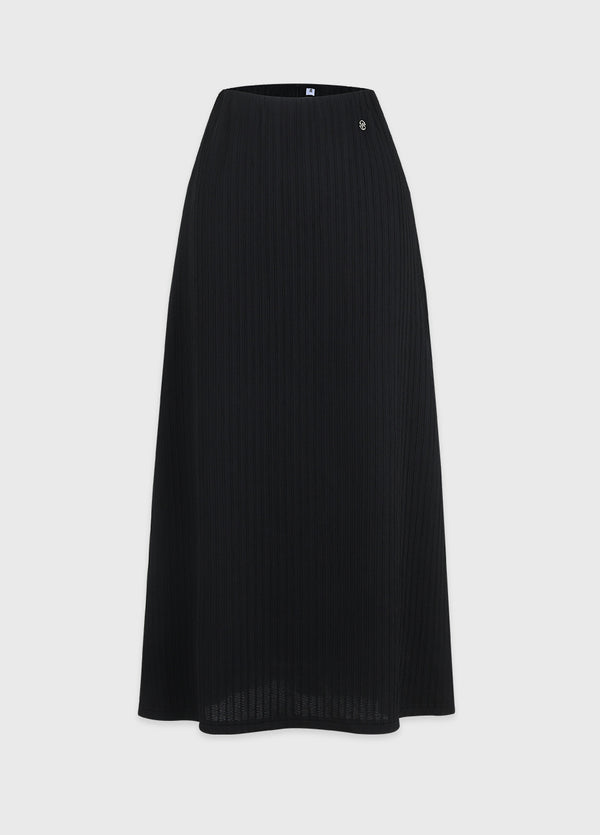 Solen Wrinkle Long Skirt