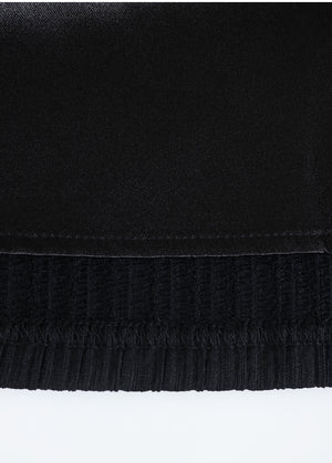 Solen Wrinkle Long Skirt