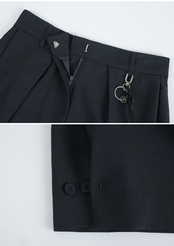 Splendor Balloon Fit Slacks-Keyring Set