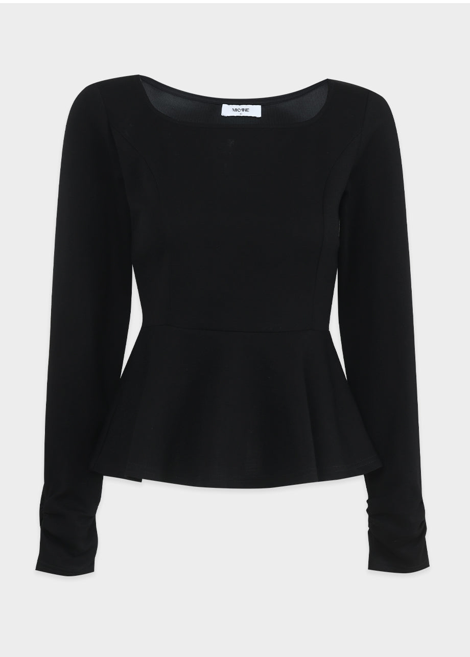 Tahir Peplum Tee
