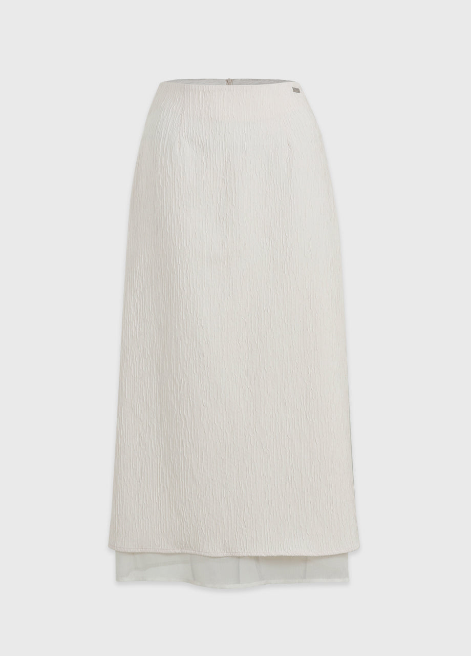 Tia Linkle Chiffon Layered Skirt
