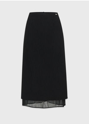 Tia Linkle Chiffon Layered Skirt