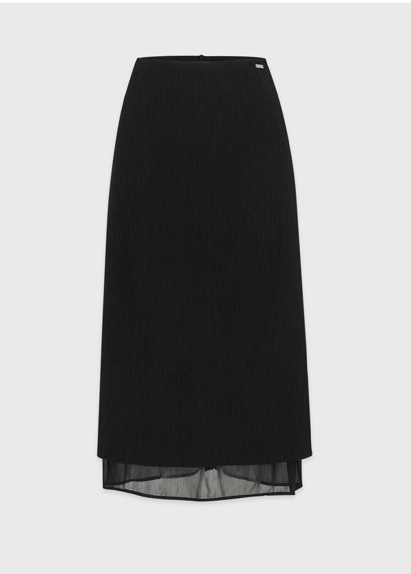 Tia Linkle Chiffon Layered Skirt