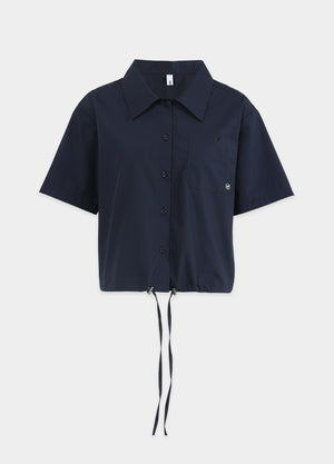 Tiny M-Point String Blouse