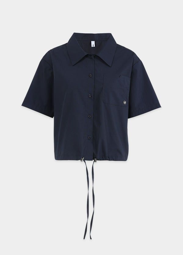 Tiny M-Point String Blouse