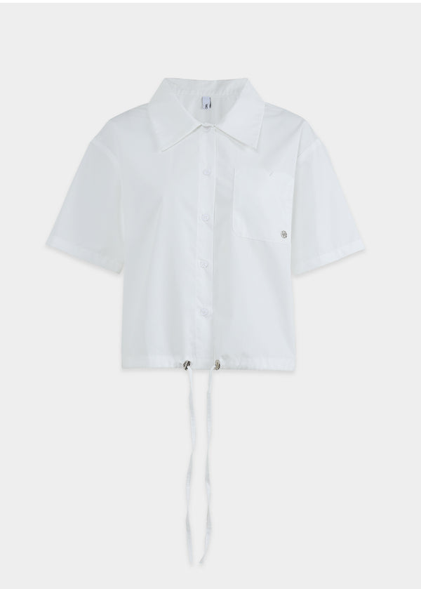 Tiny M-Point String Blouse