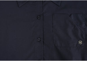 Tiny M-Point String Blouse