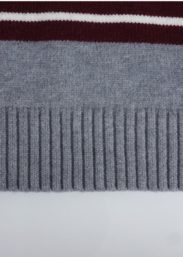 Toby Stripe Collar Knit