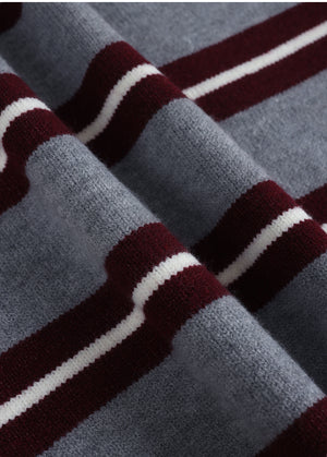 Toby Stripe Collar Knit