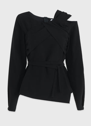 Uriah One-Shoulder Strap Blouse