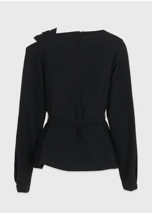 Uriah One-Shoulder Strap Blouse