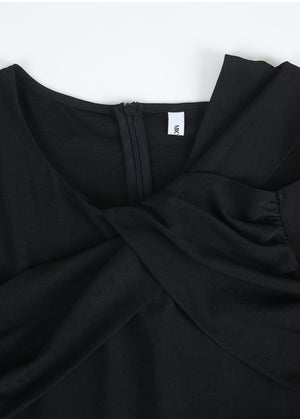 Uriah One-Shoulder Strap Blouse