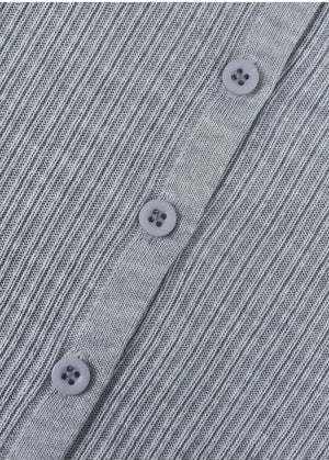 Vanessa Cardigan-Dot Tiered Skirt Sleeveless Setup