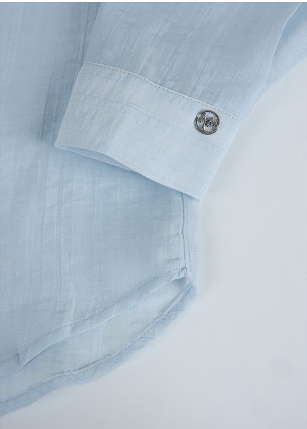 Via Stripe Dress-Shirt Set Up