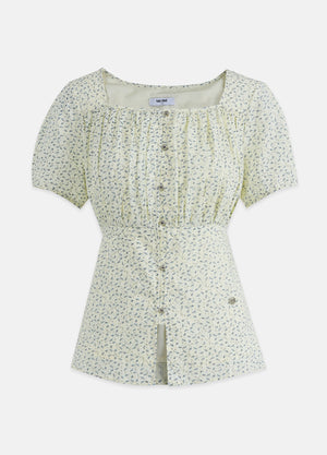 Voyage Shirring Strap Blouse