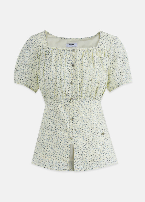 Voyage Shirring Strap Blouse