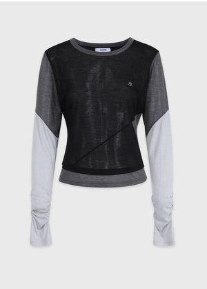 Whimsy See-Through Layered Tee