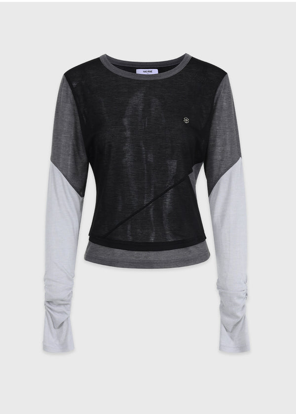 Whimsy See-Through Layered Tee