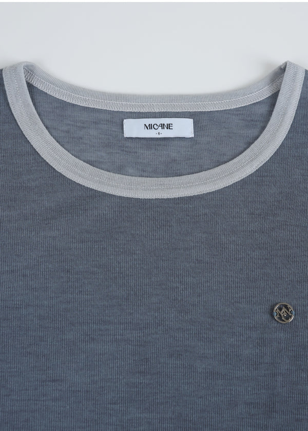 Whimsy See-Through Layered Tee