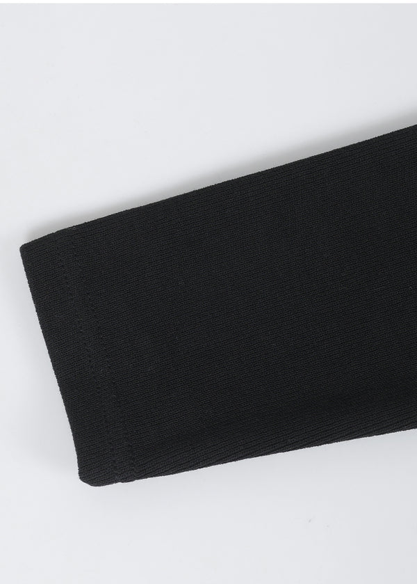 Winning Line Slit Tee Black