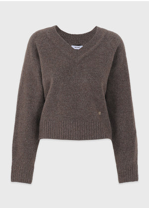 Woods V-neck Knit
