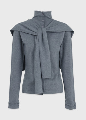 Wyatt Two-way Knit-Shawl Setup