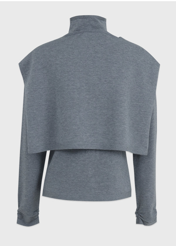 Wyatt Two-way Knit-Shawl Setup