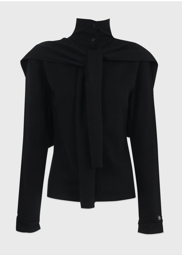 Wyatt Two-way Knit-Shawl Setup