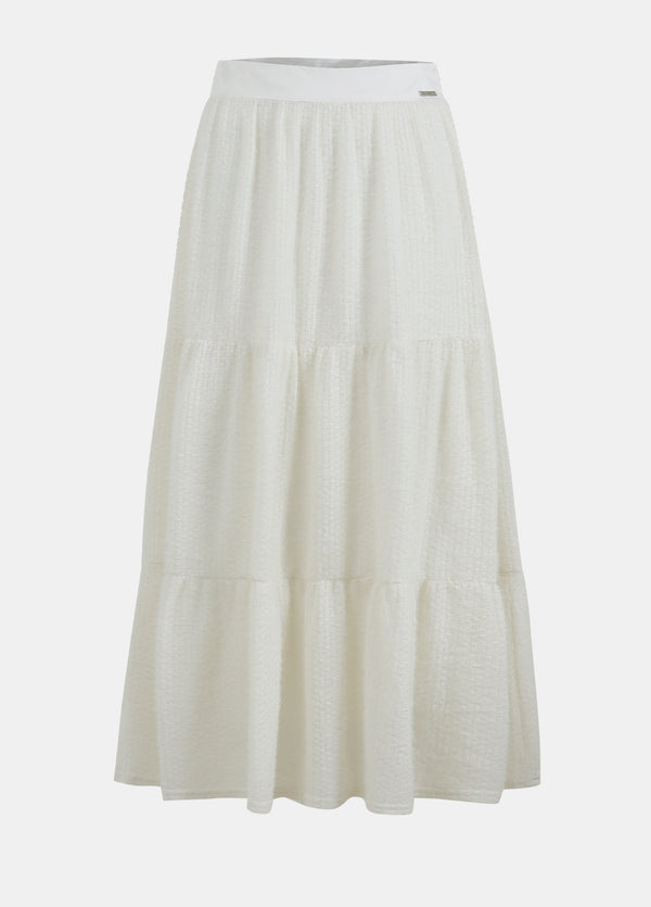 Yuki Cancan Knit Long Skirt