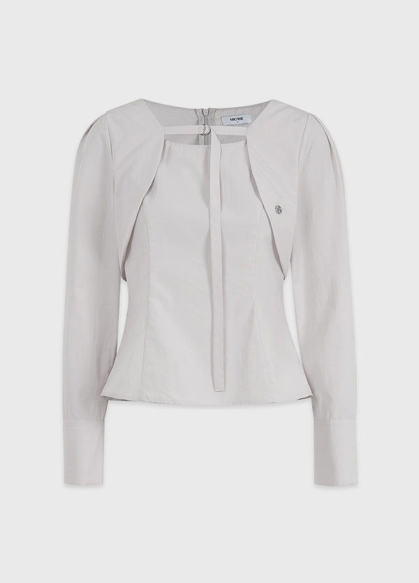 Zarai Bolero Layered Blouse