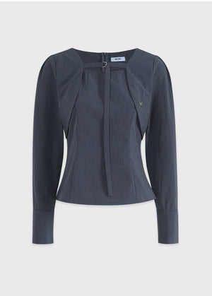 Zarai Bolero Layered Blouse
