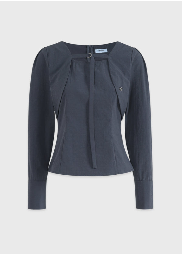 Zarai Bolero Layered Blouse